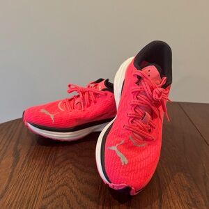 Puma Womens Deviate Nitro 2 Running Sneaker Shoes - Pink